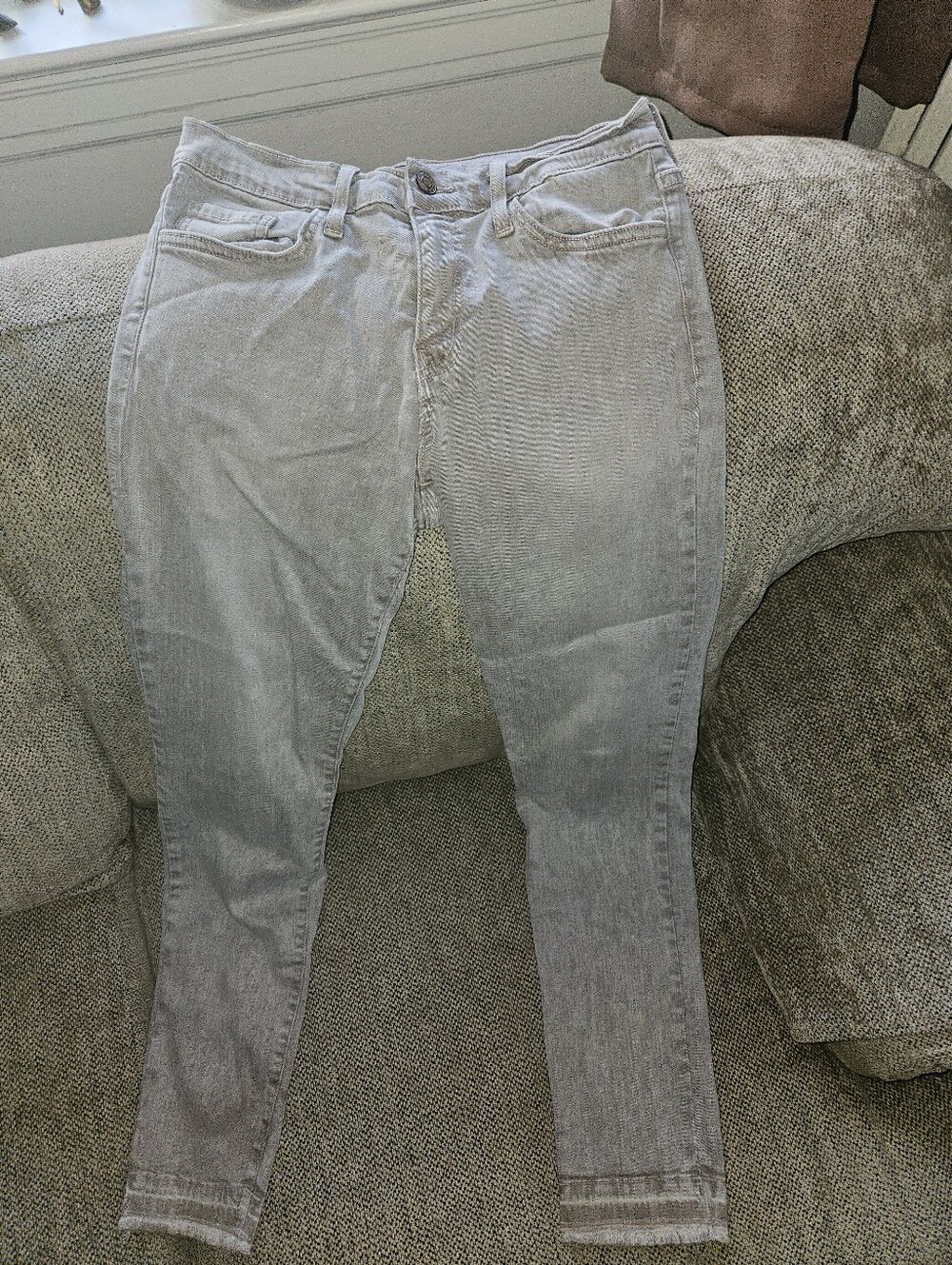 Womans Tan Jeans Size 29